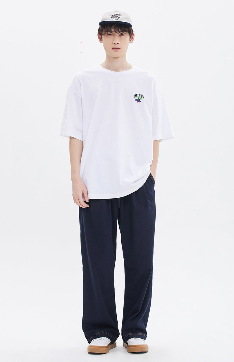 ROMANTIC CROWN(로맨틱 크라운) FRUIT QUOKKA TEE_WHITE