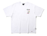 ROMANTIC CROWN(ロマンティック クラウン) TAKE SLOGAN TEE_WHITE
