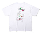 ROMANTIC CROWN(ロマンティック クラウン) TAKE SLOGAN TEE_WHITE