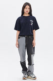 ROMANTIC CROWN(ロマンティック クラウン) TAKE SLOGAN TEE_NAVY