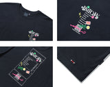 ROMANTIC CROWN(ロマンティック クラウン) TAKE SLOGAN TEE_NAVY