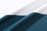 ROMANTIC CROWN(ロマンティック クラウン) STRIPE KNIT POLO_BLUE