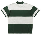 ROMANTIC CROWN(ロマンティック クラウン) STRIPE KNIT POLO_GREEN