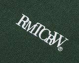 ROMANTIC CROWN(ロマンティック クラウン) RECENT LOGO KNIT POLO_GREEN