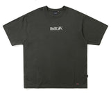 ROMANTIC CROWN(ロマンティック クラウン) RECENT ESSENTIAL LOGO TEE_CHARCOAL