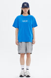 ROMANTIC CROWN(ロマンティック クラウン) RECENT ESSENTIAL LOGO TEE_BLUE