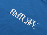 ROMANTIC CROWN(ロマンティック クラウン) RECENT ESSENTIAL LOGO TEE_BLUE