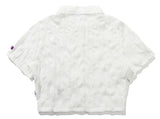 TARGETTO(ターゲット) WRINKLE CROP SHIRT_WHITE