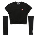 TARGETTO(ターゲット) BACK STRING WARMER TEE SHIRT_BLACK