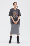 TARGETTO(ターゲット) FRAME TEE SHIRT_CHARCOAL