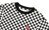 TARGETTO(ターゲット) CHECKERBOARD SLIM TEE SHIRT_BLACK