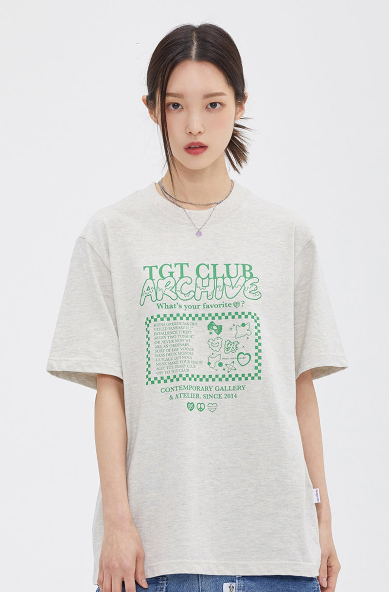 TARGETTO(ターゲット) ARCHIVE TEE SHIRT_OATMEAL