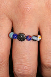 BLACKPURPLE (ブラックパープル) Natival Beads Ring