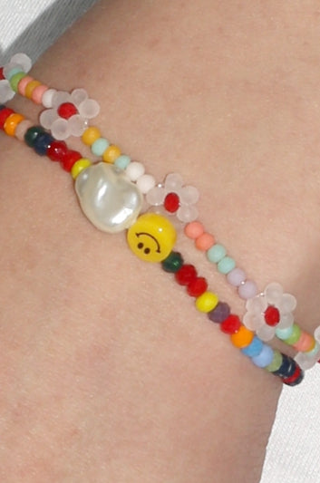 BLACKPURPLE (ブラックパープル) RIRI Flower Bracelet