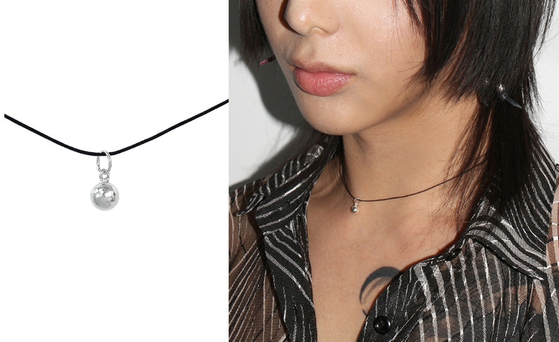 BLACKPURPLE (ブラックパープル) [silver925] Lucky wish necklace