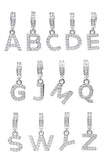 BLACKPURPLE (ブラックパープル) Cubic Alphabet Pendant (A-Z)