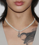 BLACKPURPLE (ブラックパープル) blair pearl necklace