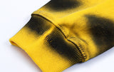ブラックブロンド(BLACKBLOND) BBD Sprayed Custom Crewneck Sweatshirt (Yellow)