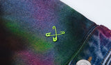 ブラックブロンド(BLACKBLOND) BBD Sprayed Custom Denim Jacket (Blue)