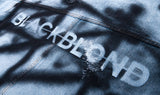 ブラックブロンド(BLACKBLOND) BBD Sprayed Custom Denim Jacket (Light Blue)