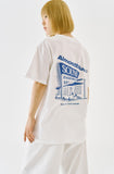 オルモストブルー(Almost Blue) ALMOSTBLUE SOUND GRAPHIC T-SHIRT - VINYL SHOP