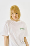 オルモストブルー(Almost Blue) ALMOSTBLUE SOUND GRAPHIC T-SHIRT - CLOVER VINYL