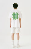 オルモストブルー(Almost Blue) ALMOSTBLUE SOUND GRAPHIC T-SHIRT - CLOVER VINYL