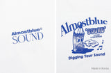 オルモストブルー(Almost Blue) ALMOSTBLUE SOUND GRAPHIC T-SHIRT - PENCIL CARTOON