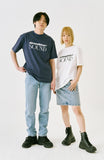 オルモストブルー(Almost Blue) ALMOSTBLUE SOUND LOGO T-SHIRT - NAVY