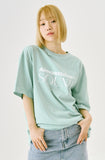 オルモストブルー(Almost Blue) ALMOSTBLUE SOUND LOGO T-SHIRT - APPLE GREEN