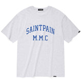 セイントペイン(SAINTPAIN) SP SAINT ARCH LOGO T SHIRTS-ASH MELANGE