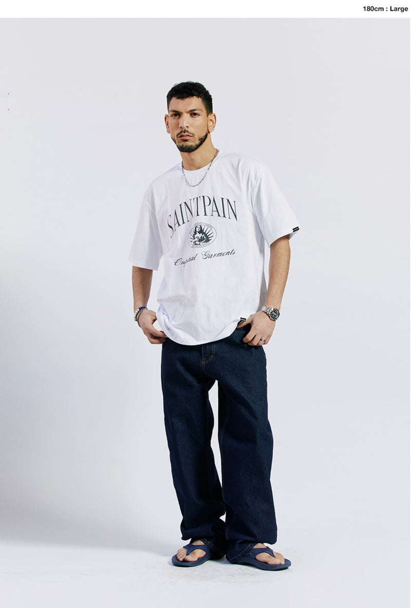 セイントペイン(SAINTPAIN) SP GRACEFUL T SHIRTS-WHITE