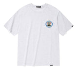 セイントペイン(SAINTPAIN) SP BENEDICT LOGO T SHIRTS-ASH MELANGE