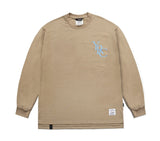 STIGMA(スティグマ)  22 YOUNG&RICH OVERSIZED LONG SLEEVES T-SHIRTS BEIGE