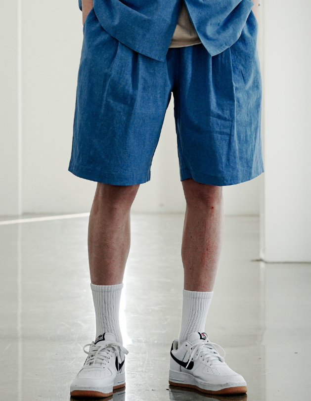 EZKATON (エズカートン)　Miracle Short Pants Blue STSP6591