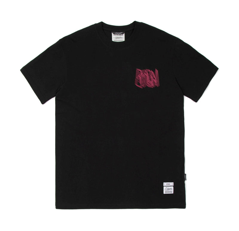 STIGMA(スティグマ) 22 NOISE STANDARD FIT T-SHIRTS BLACK