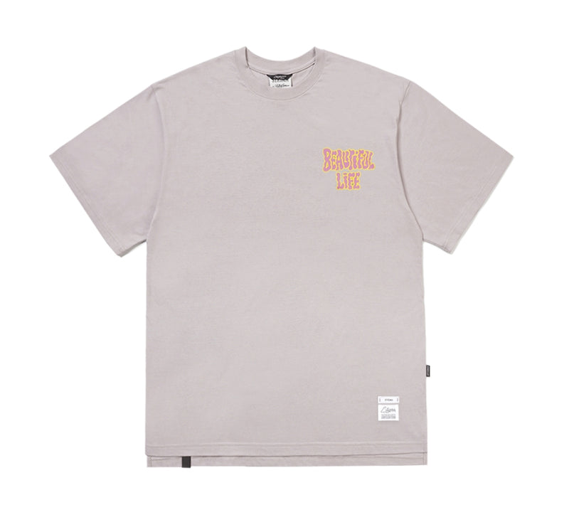 STIGMA(スティグマ) 22 BEAUTIFUL LIFE OVERSIZED T-SHIRTS LIGHT PURPLE