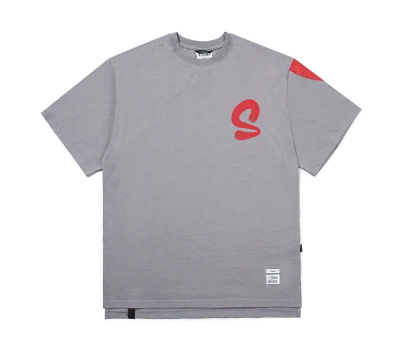 STIGMA(スティグマ) 22 DRIP OVERSIZED T-SHIRTS GREY