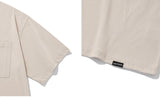 セイントペイン(SAINTPAIN) SP OVER FIT BASIC POCKET T SHIRTS-BEIGE