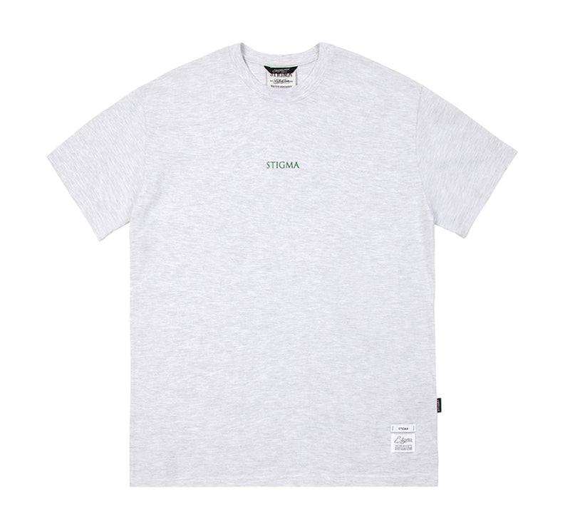 STIGMA(スティグマ) 22 FLOWER STANDARD FIT T-SHIRTS WHITE MELANGE