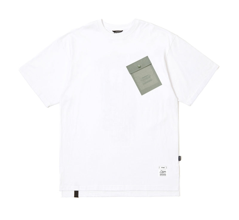 STIGMA(スティグマ) 22 POCKET OVERSIZED T-SHIRTS WHITE