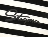 STIGMA(スティグマ) 22 STRIPE OVERSIZED T-SHIRTS BLACK