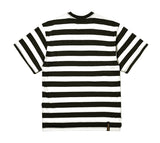 STIGMA(スティグマ) 22 STRIPE OVERSIZED T-SHIRTS BLACK