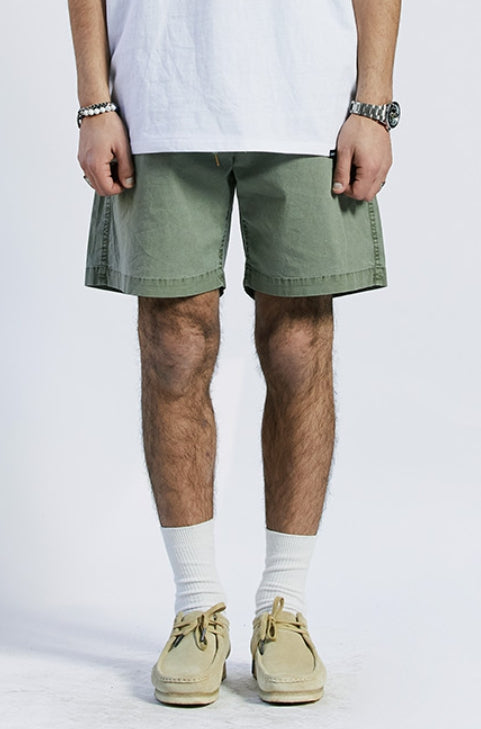 セイントペイン(SAINTPAIN) SP COTTON WASHING SHORTS-KHAKI