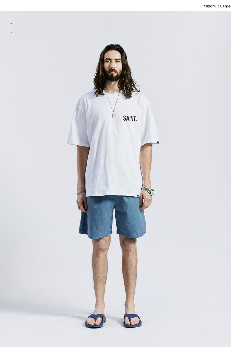 セイントペイン(SAINTPAIN) SP HORSE SHOE T SHIRTS-WHITE