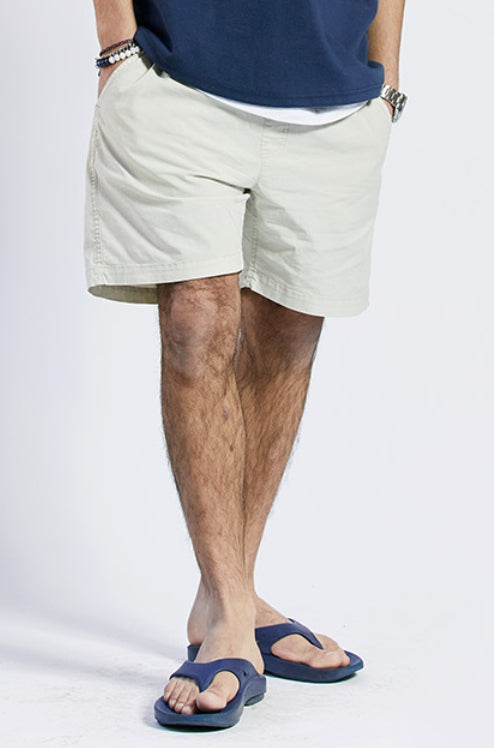 セイントペイン(SAINTPAIN) SP COTTON WASHING SHORTS-IVORY
