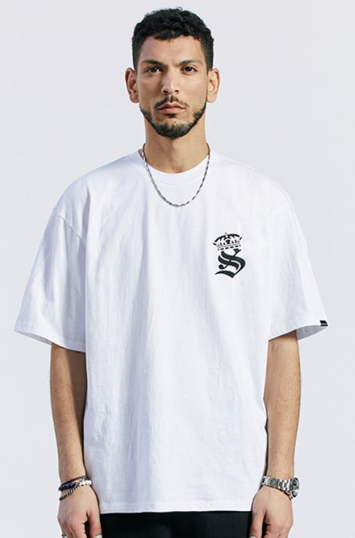 セイントペイン(SAINTPAIN) SP ROLAND T SHIRTS-WHITE