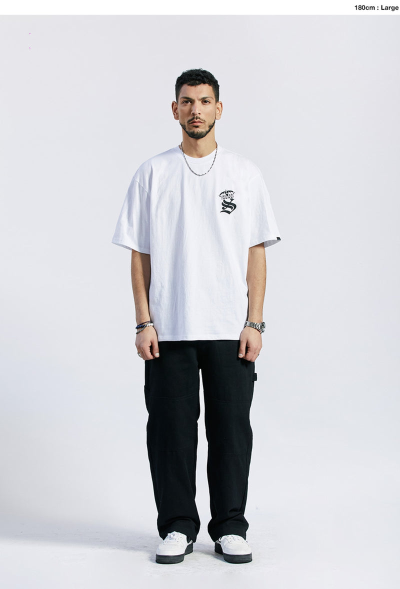 セイントペイン(SAINTPAIN) SP ROLAND T SHIRTS-WHITE