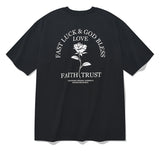 セイントペイン(SAINTPAIN) SP BLACK ROSE T SHIRTS-BLACK