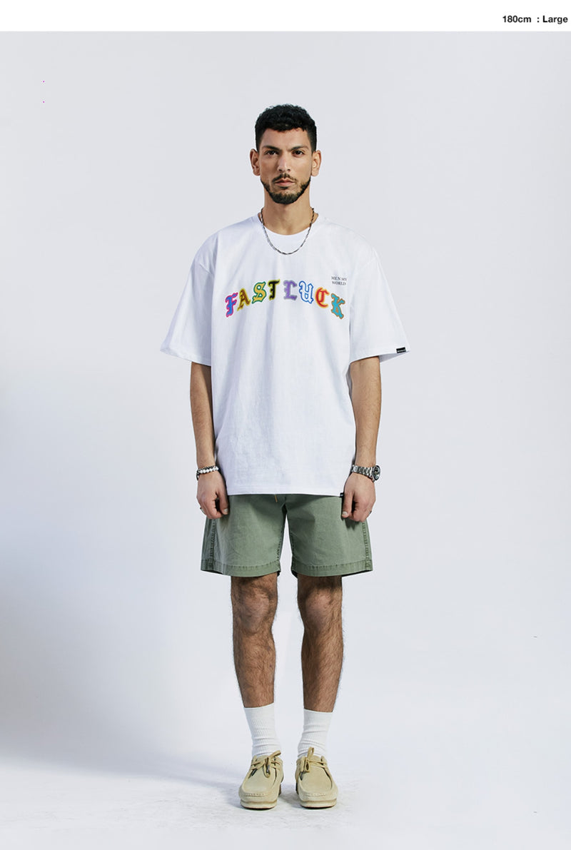 セイントペイン(SAINTPAIN) SP FAST LUCK T SHIRTS-WHITE